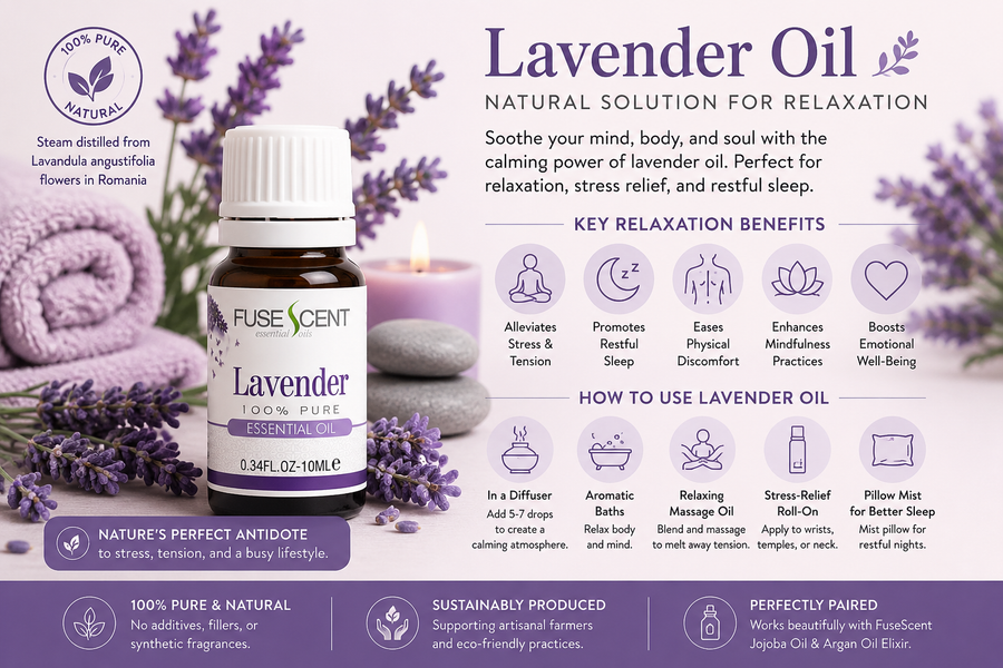 Lavender Oil – The Natural Solution for Relaxation